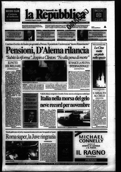 Il lunedì de La repubblica